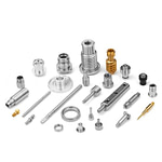 OEM precision custom CNC machining stainless steel/brass metal milling and turning parts